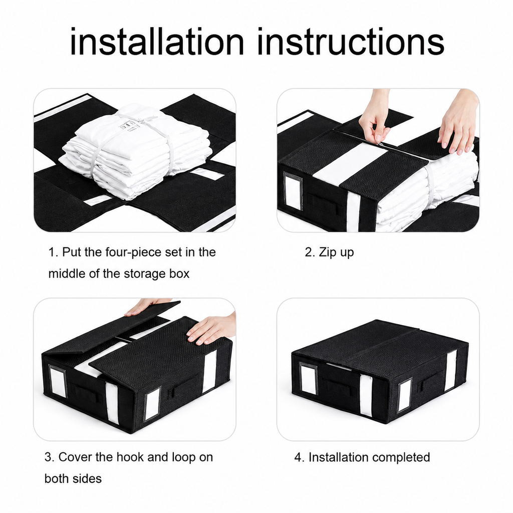 Foldable Bedsheet Organiser